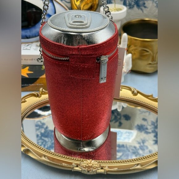 🆕 SKINNY DIP x COCA COLA 🧿 NWT Red Coca Cola Can Cross Body Bag - Picture 6 of 14